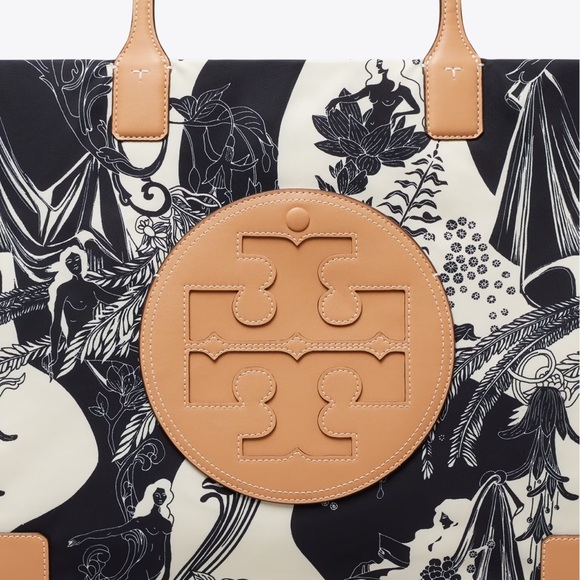 Tory Burch Ella Printed Tote Bag - Picture 4 of 5